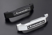 Kawasakiタイプ ステムエンブレム <ブラック>