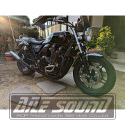 CB1100 （SC65） エルサウンド モナカ管 ブラック O2センサー1個 マフラー