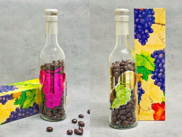 【SALE】通常フレーバーと【特別版】ヴィンテージ2016年 香るブドウのチョコレート(レザンドレ オ ソーテルヌ貴腐)の240g入り各1本セット