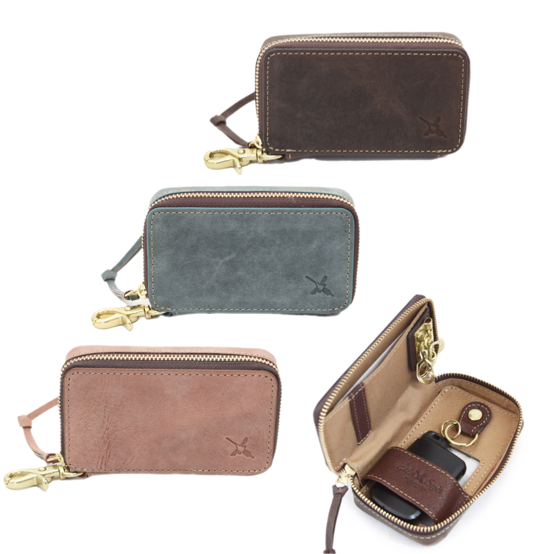 【HPレザー】AinSophアインソフ｜クリア窓付きキーケース /DA1623-HP