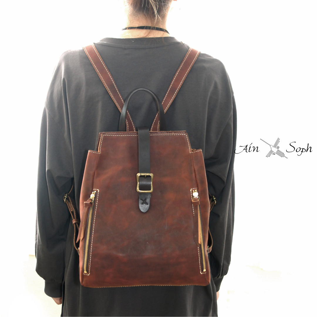 ASC1734-HP/Ain Soph(アインソフ)定番レザーHP　デザインリュック