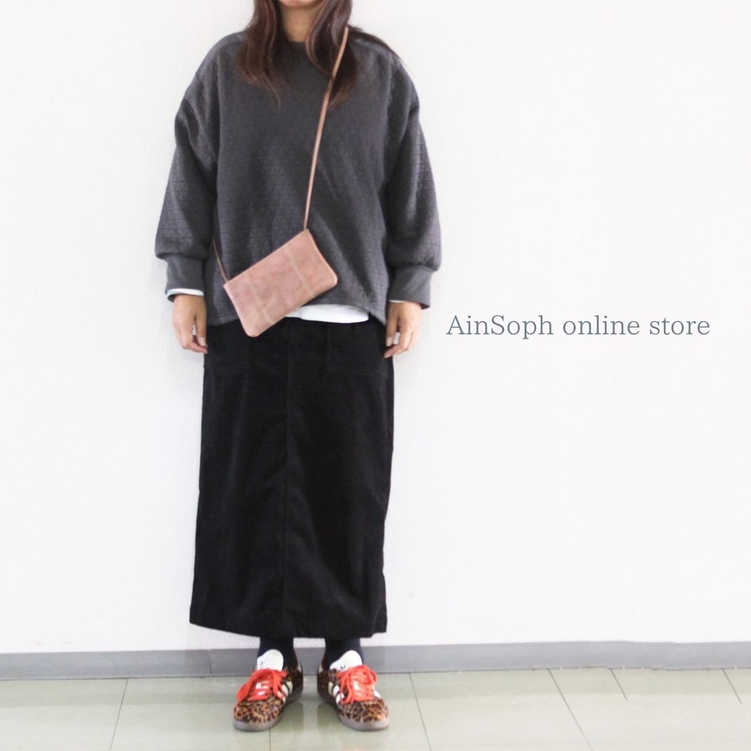 【HPレザー】Ain Soph（アインソフ）お財布ショルダー・スマホショルダー｜ウォレットショルダー｜DA1653-HP