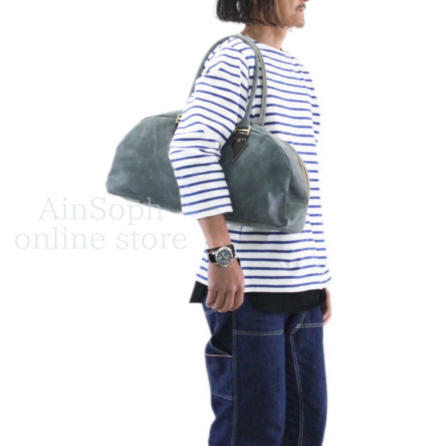 ASC1822-HPAin Soph (アインソフ)HPレザーボストンバッグ