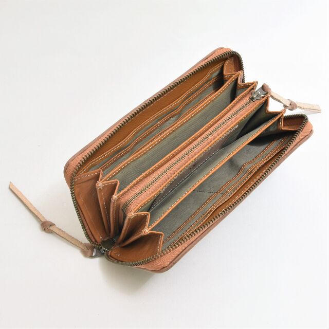 DA889-HP/Ain Soph(アインソフ)メッシュのラウンドジップ長財布 