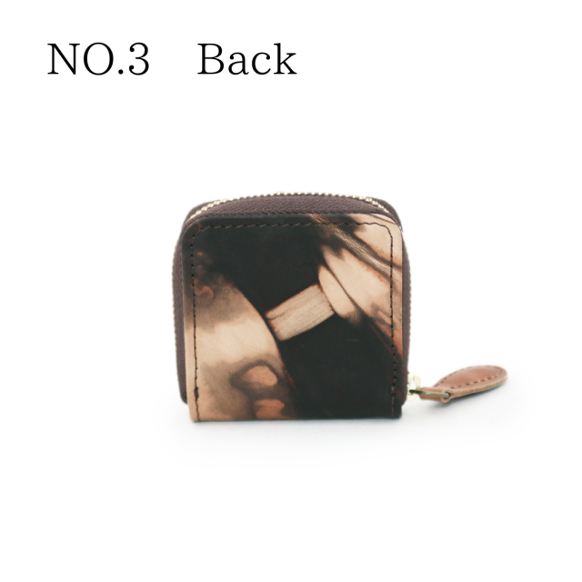 DA1552-AMD/Ain Soph (アインソフ)奄美泥染め　コインケース　日本製NO.3