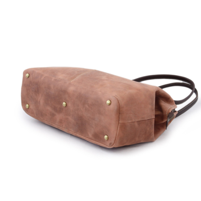 ASE1687-HP/Ain Soph(アインソフ)ファスナータイプの口枠トートバッグ