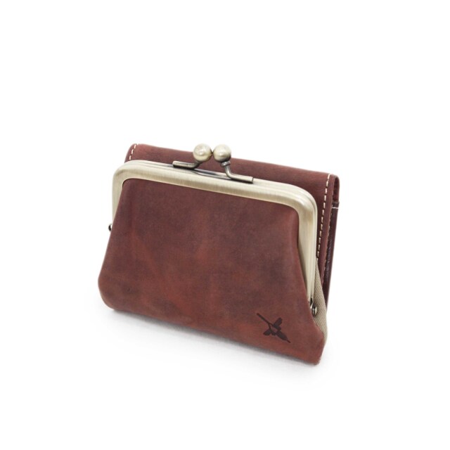 DA1627-HP/Ain Soph(アインソフ)がまぐち三つ折　ミニ財布