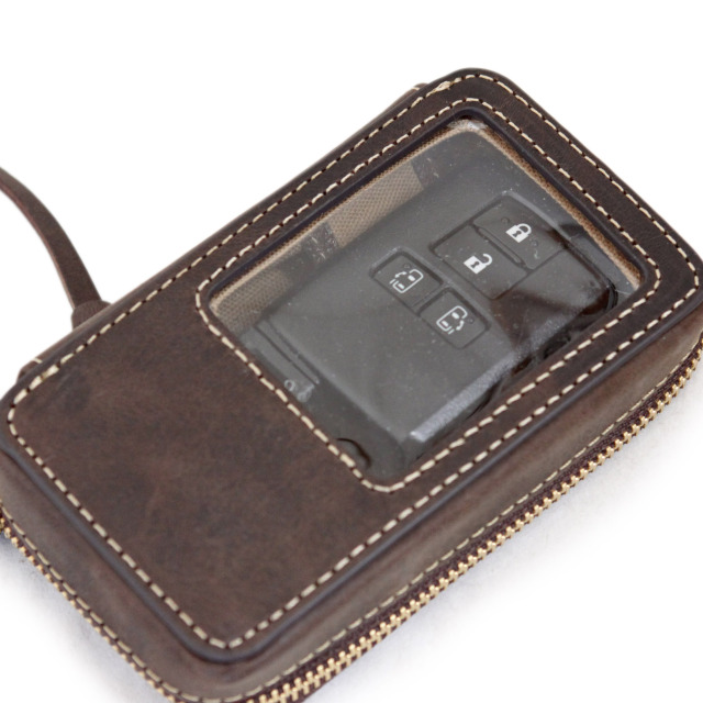 【HPレザー】AinSophアインソフ｜クリア窓付きキーケース /DA1623-HP