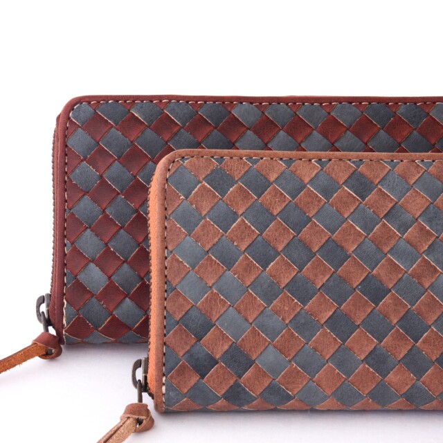 DA889-HP/Ain Soph(アインソフ)メッシュのラウンドジップ長財布 