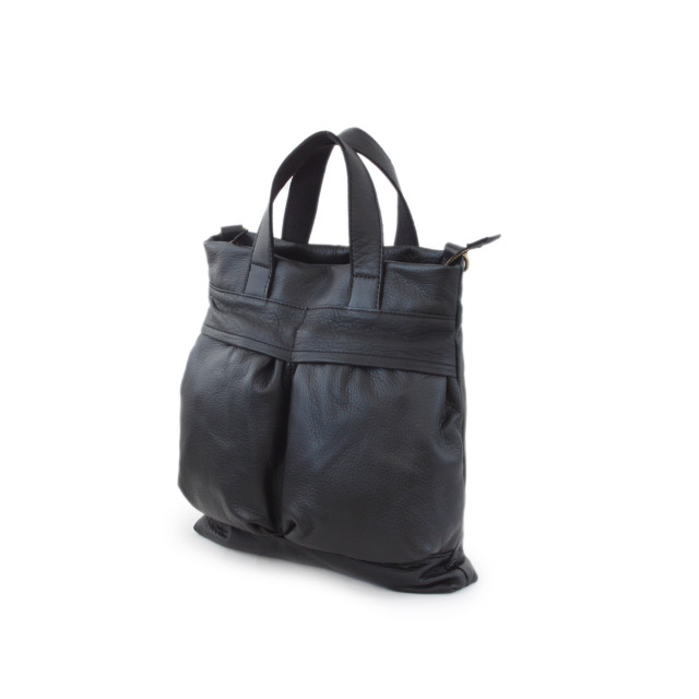 Ain Soph セカンドレーベル】ブラックシリーズ 撥水レザーヘルメット