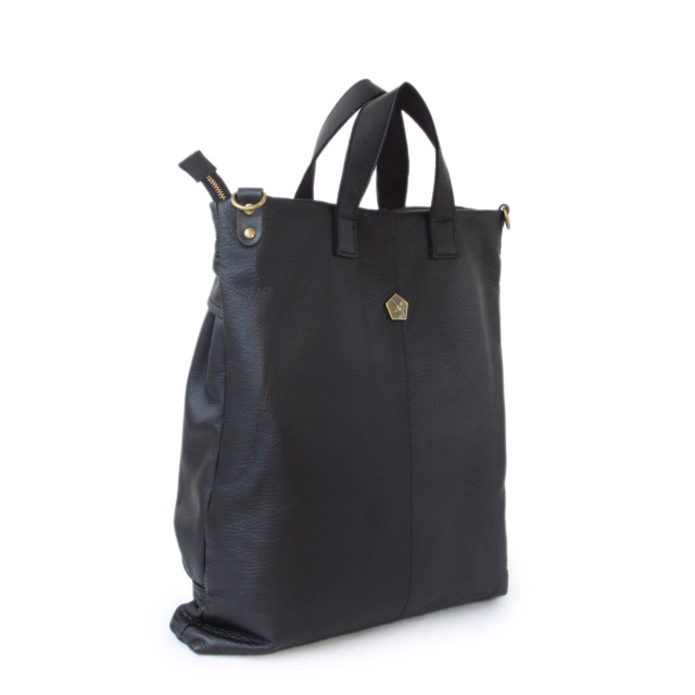 Ain Soph セカンドレーベル】ブラックシリーズ 撥水レザーヘルメット