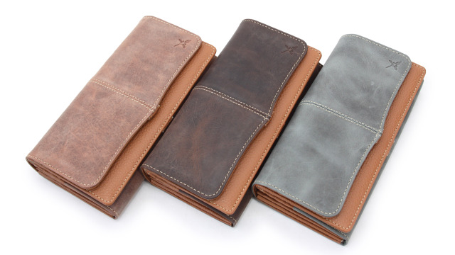 アインソフAinsoph ダブルフラップ30カ−ドポケット長財布DA499-HP DA499-HP/Ain Soph (アインソフ)30カードポケット長財布