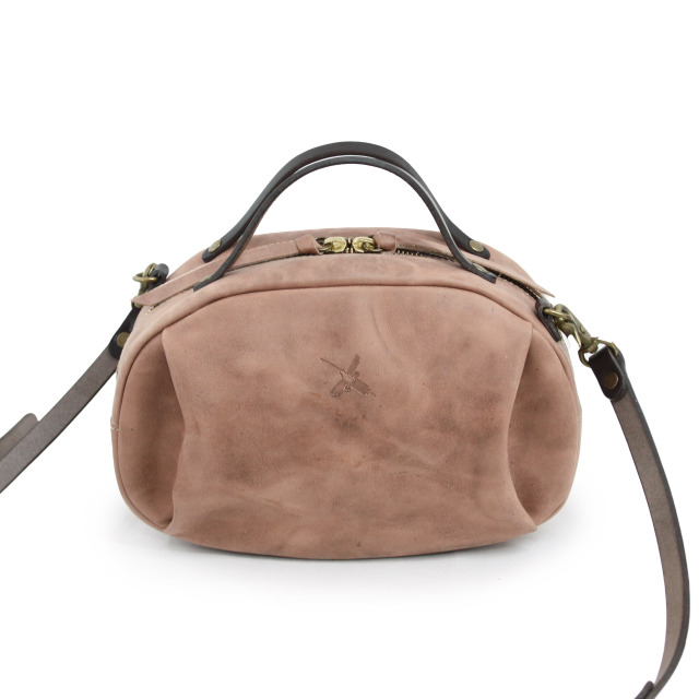 ASE1711-HP/Ain Soph (アインソフ)定番レザー　ハンドル付きショルダーバッグ