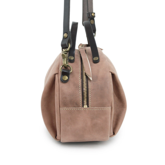 ASE1711-HP/Ain Soph (アインソフ)定番レザー　ハンドル付きショルダーバッグ