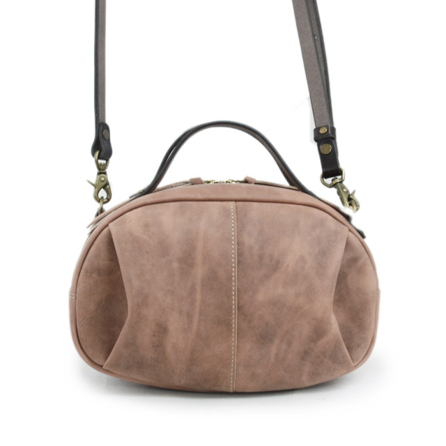 ASE1711-HP/Ain Soph (アインソフ)定番レザー　ハンドル付きショルダーバッグ