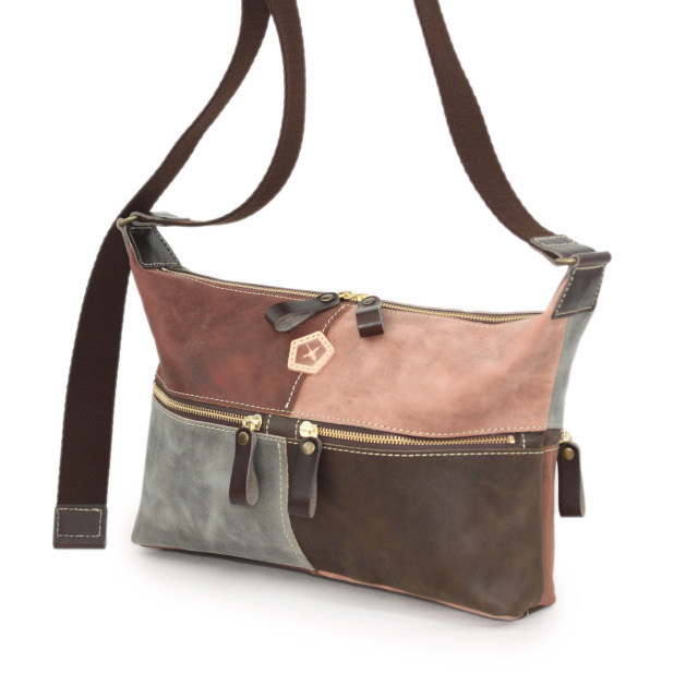 Ain Soph アインソフ Ain Soph アインソフ AinSoph アインソフ AINSOPH 牛革 ショルダーバッグ ASE1426-HP ain44 正規品 メンズ レディース Ain Soph アインソフ AinSoph AINSOPH 牛革