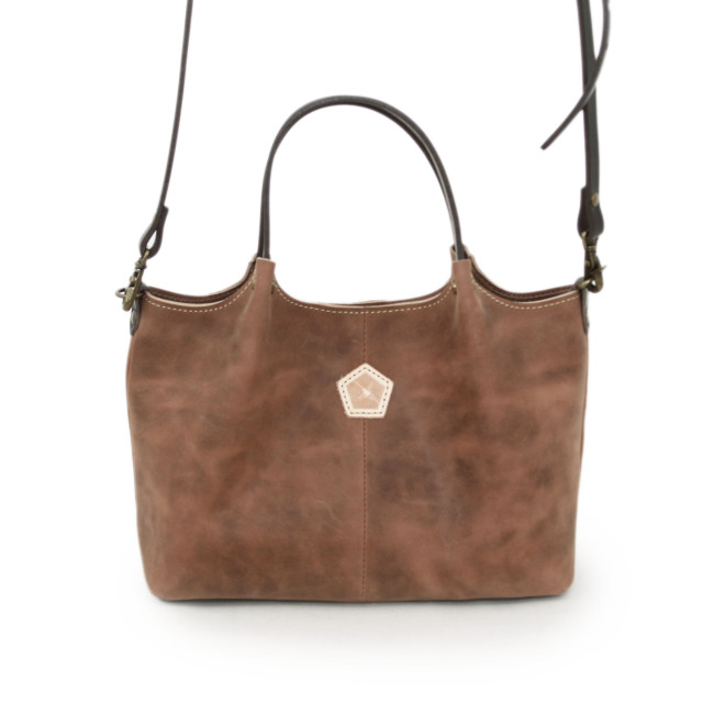 ASE1715-HP/Ain Soph (アインソフ)定番HPレザー　つまみハンドルトートバッグ