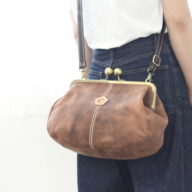 ASC1642-HP/Ain Soph(アインソフ)2WAYがま口リュック×ショルダーバッグ