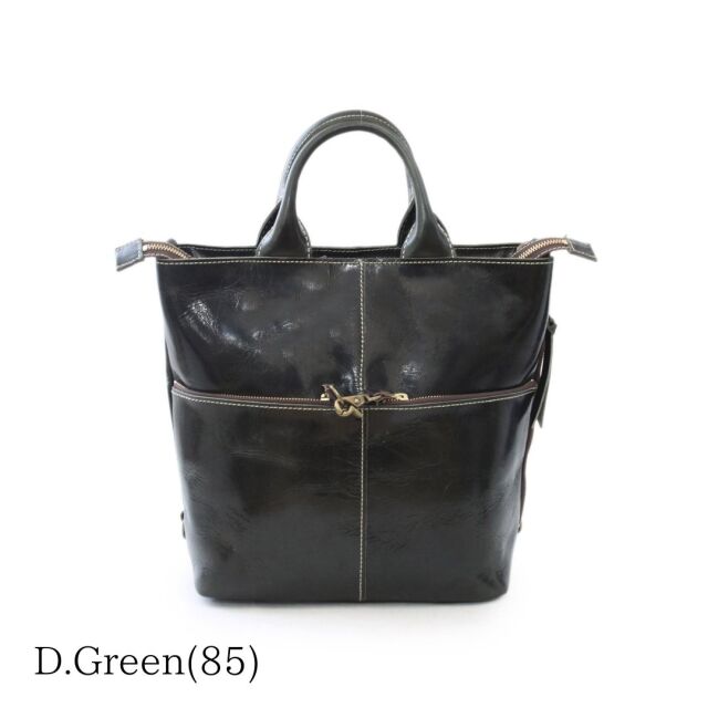 【HWMレザー】Ain Soph (アインソフ) 3WAYレザーバッグ リュック ショルダーバッグ 日本製｜ASE1632-HWM