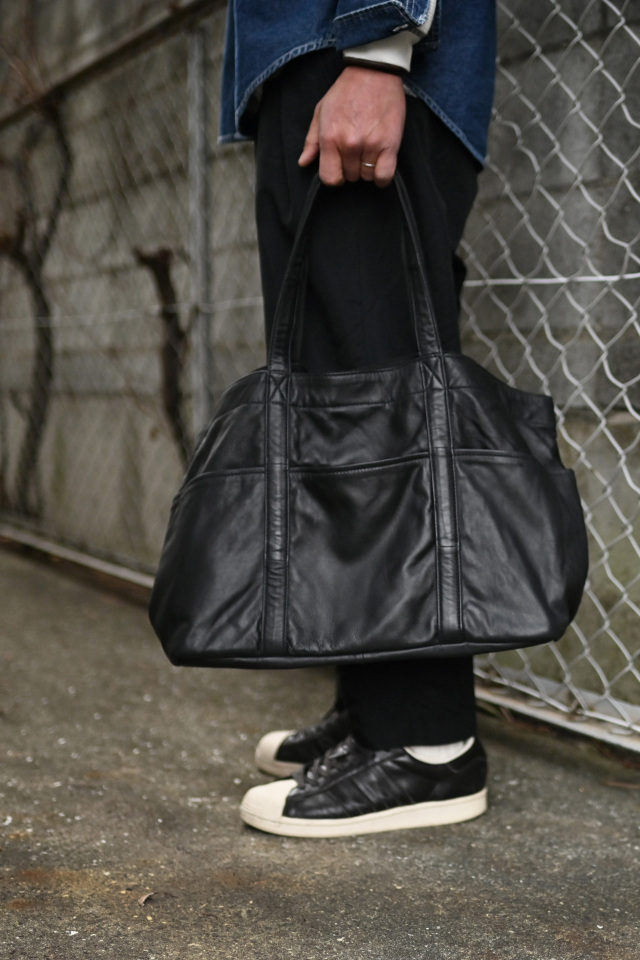 Ain Soph セカンドレーベル】シープレザー 大容量 トートバッグ