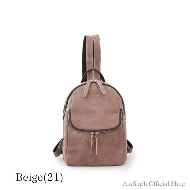 HPレザー】Ain Soph(アインソフ) ミニバックパック 小さめリュック