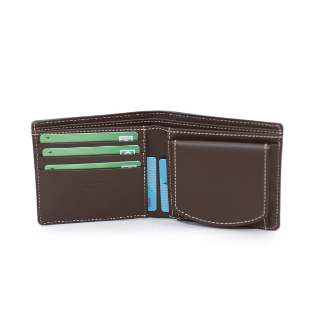 イタリアンレザー】 Ain Soph（アインソフ） ワクシープレス 二つ折