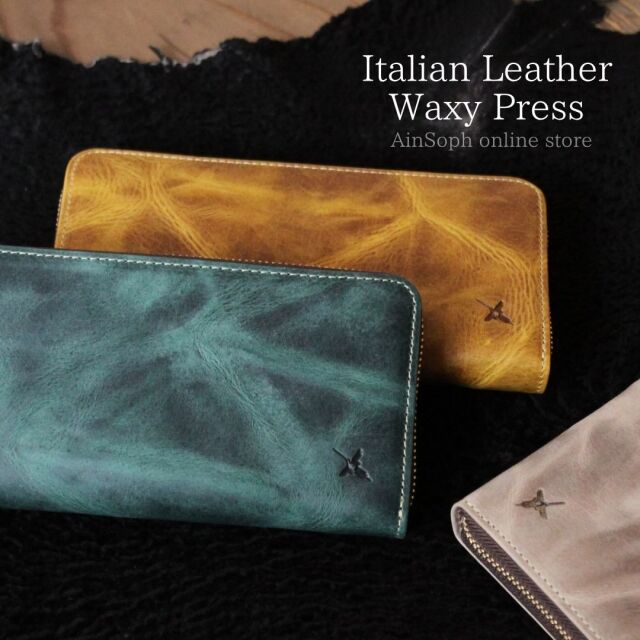 DA1180-WPS/Ain Soph (アインソフ)ワクシープレス ラウンドファスナー