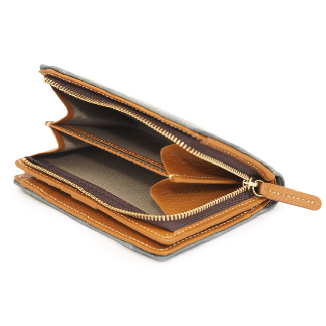 【HPレザー】Ain Soph(アインソフ)パッチワークミドル折財布｜DA1297F-HP