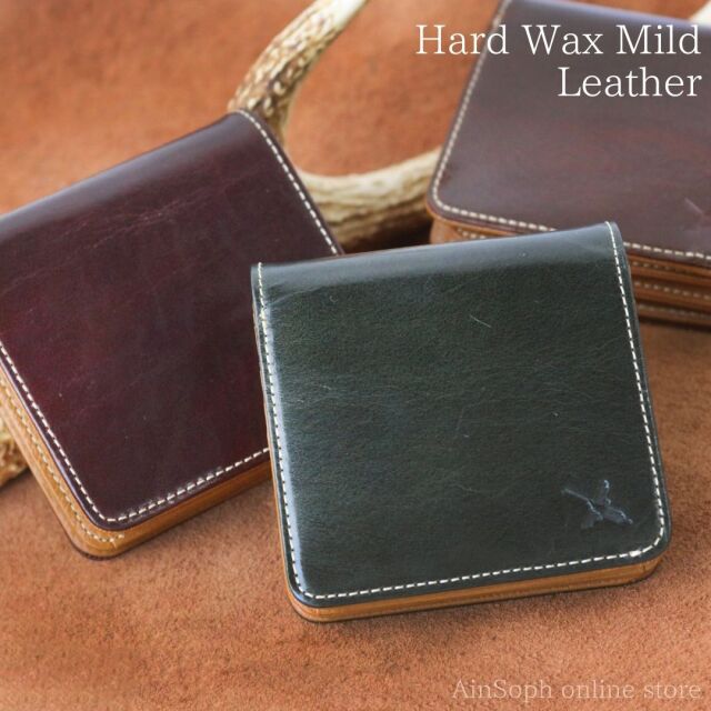 【HWMレザー】Ain Soph(アインソフ)ダブルフェイス 折財布 | DA1643-HWM