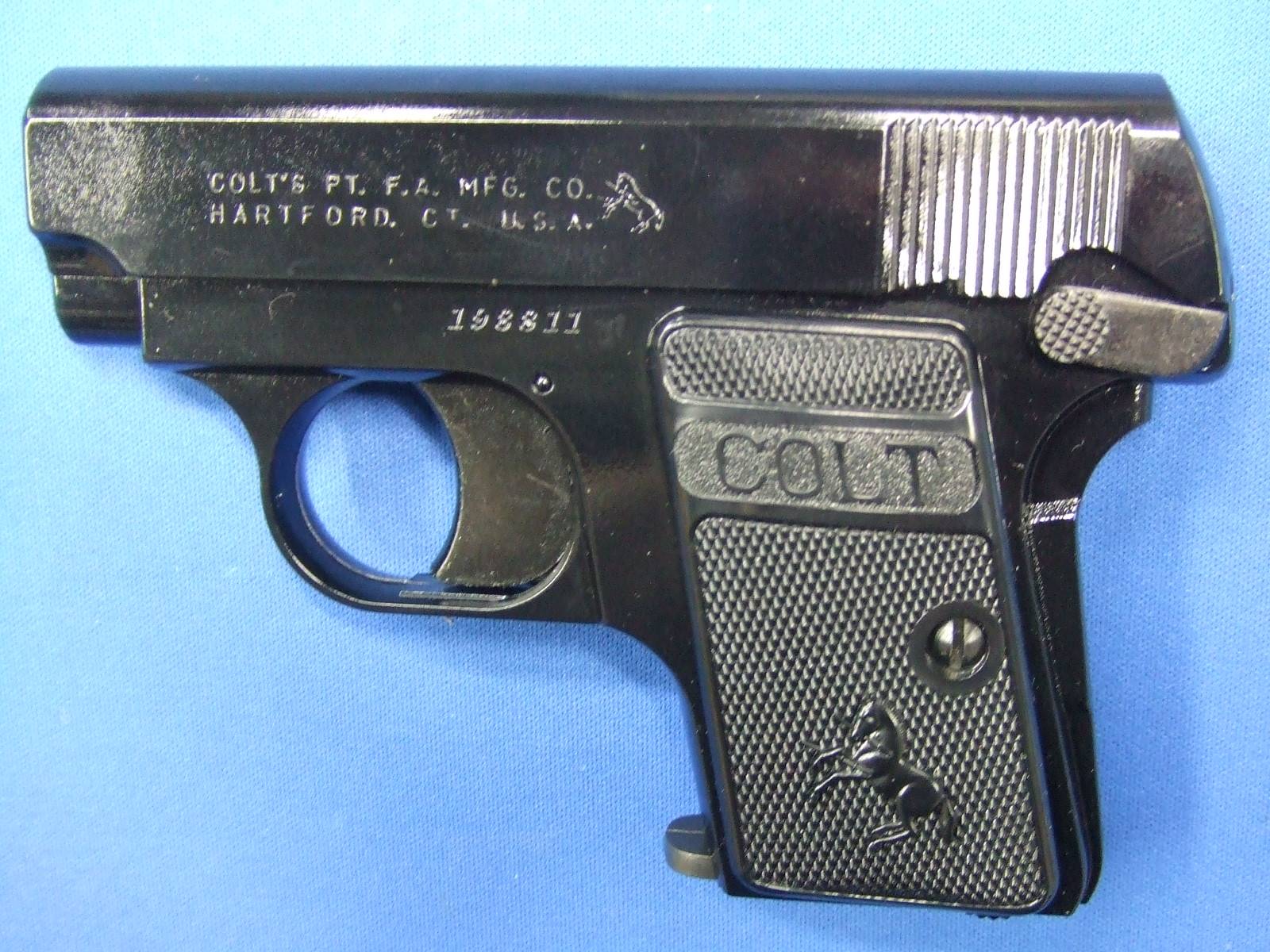 コルト .25 AUTO HW ブラックラスター　 |　 マルシン