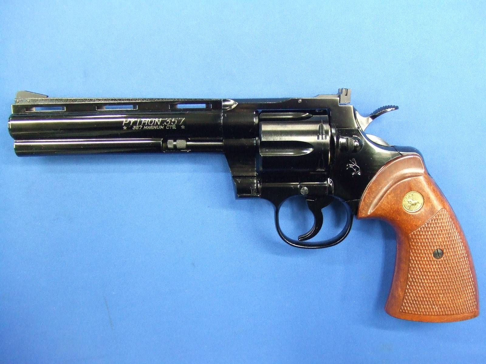 コルト パイソン.357mag 6インチ R-Model スチールフィニッシュ   |   タナカ