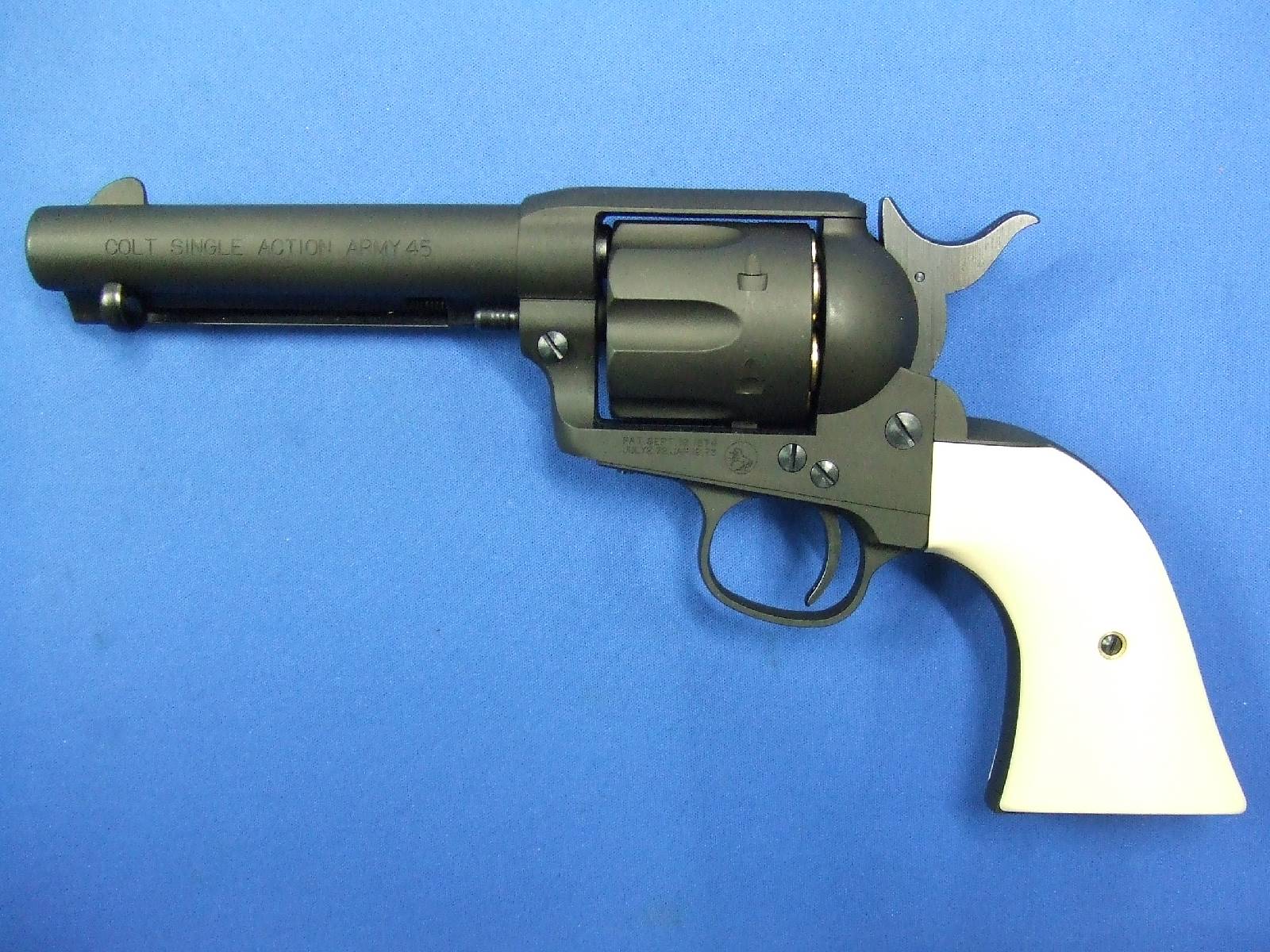 コルト SAA.45 シビリアン ブラック HW (固定ホップ・新型バルブ）　Xカートリッジ　 | 　マルシン