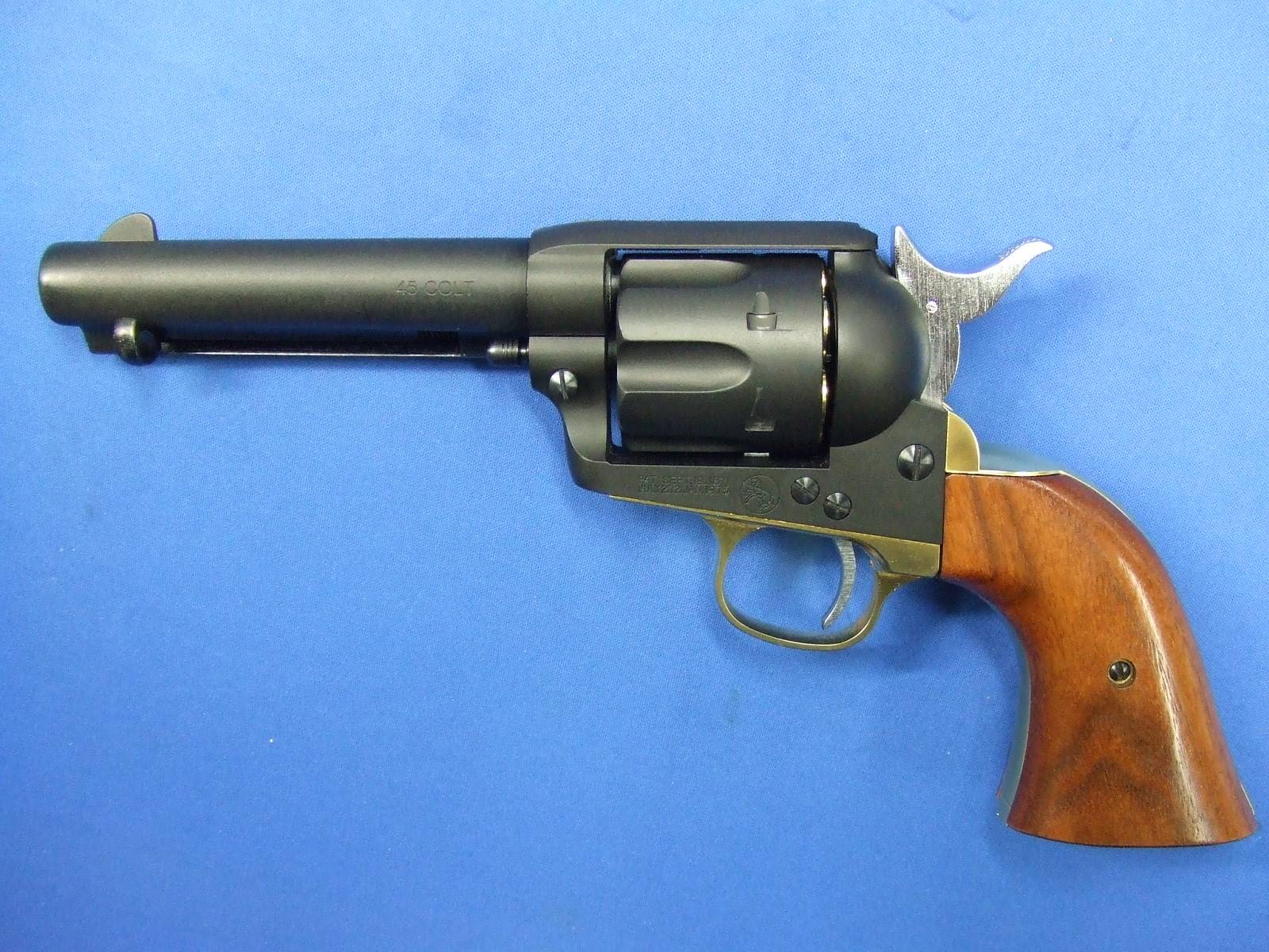 コルト SAA.45 シビリアン ブラススタイル HW 木製グリップ仕様　Xカートリッジ　 | 　マルシン