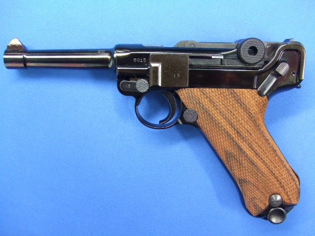 ルガーP08　4インチ　ミッドナイトゴールド 限定　木製グリップ | タナカ