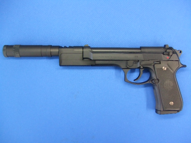 ベレッタM92FS　LEON サイレンサー　ブラック | ウエスタンアームズ