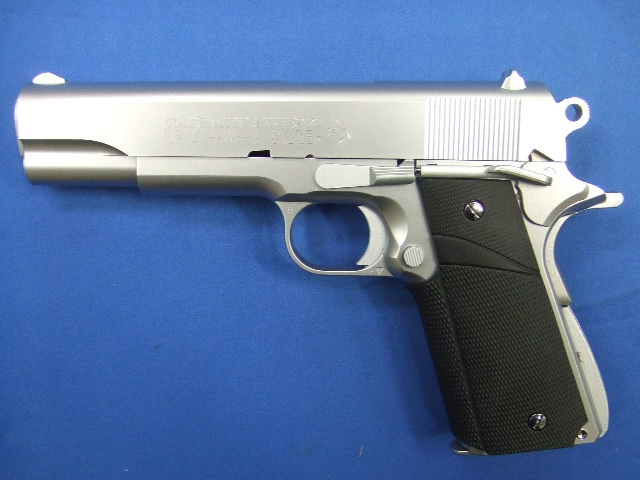 コルト ガバメント MK4シリーズ70 CQBカスタム オールシルバー (マグナテック）　 | ウエスタンアームズ