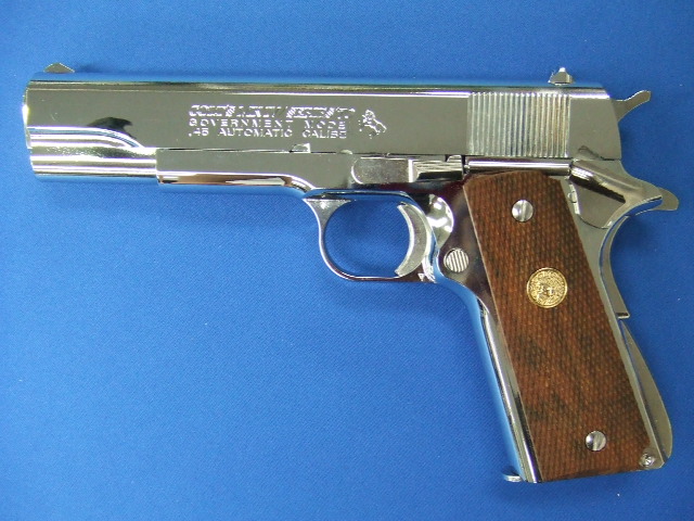 コルトガバメント MK4 シリーズ70 ニッケルフィニッシュ　 | 東京マルイ