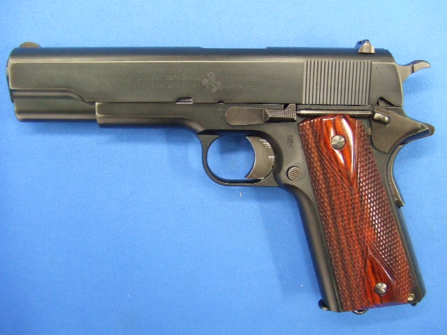 コルトM1911 ブリティッシュ サービスピストル リアルスチールフィニッシュ　 |   ウエスタンアームズ
