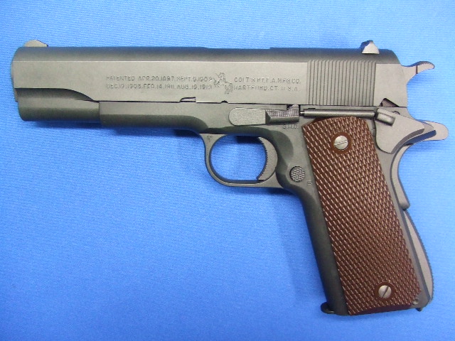 コルトガバメント M1911A1ミリタリーモデル カーボンブラック HW　 | ウエスタンアームズ