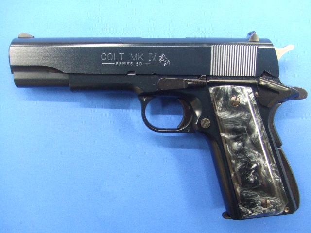 コルトガバメントMK4 シリーズ80 DXエディション ブラックパールグリップ　 | ウエスタンアームズ
