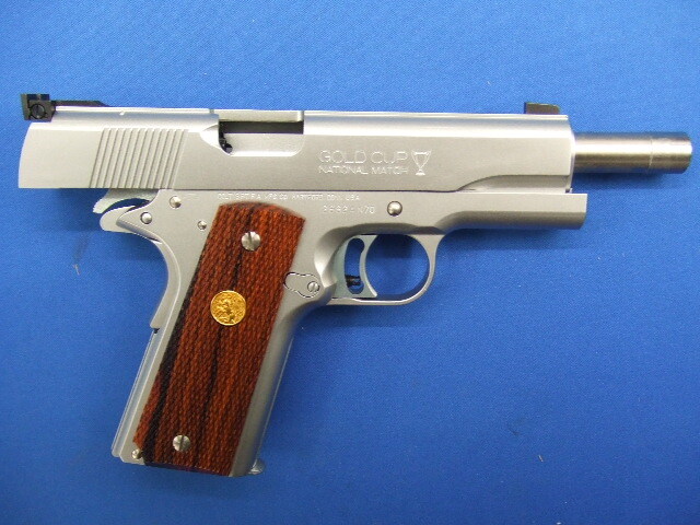最新発見 コルト ゴールドカップ シルバー NEW DX ナショナルマッチ トイガン
