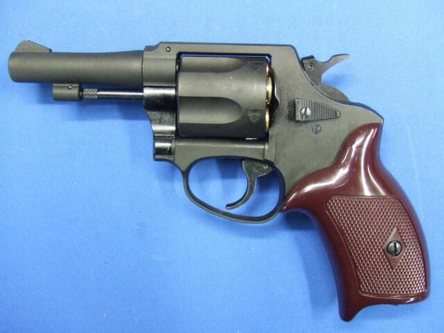 ポリスリボルバー 3in ブラック HW プラグリップ仕様　リアルXカートリッジ　 | 　マルシン