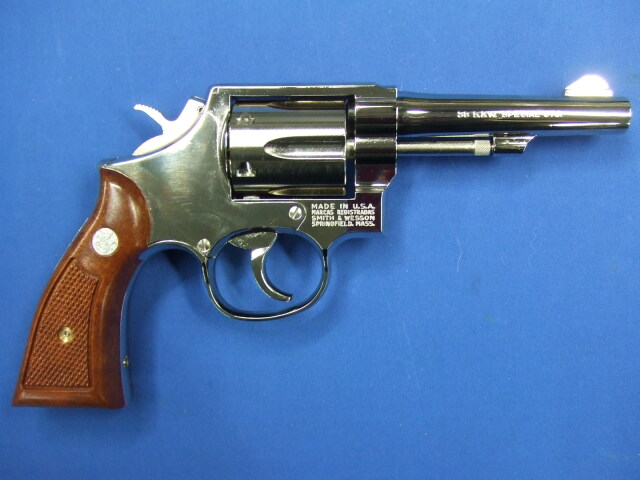 S&W M10 ミリタリー＆ポリス 4in ニッケルフィニッシュ Ver.3　 | 　タナカ