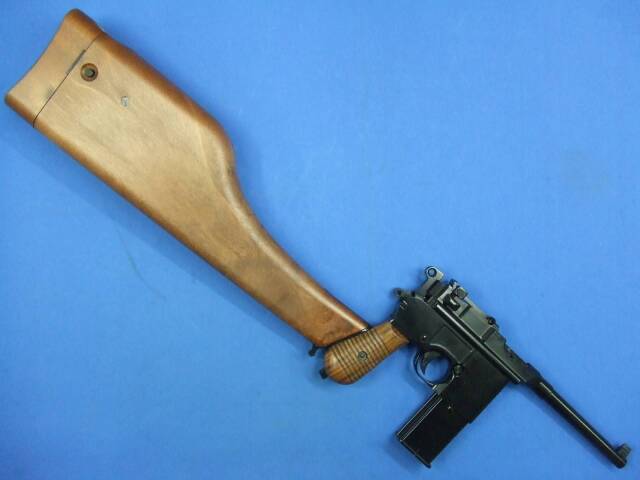 モーゼルM712 フェイクウッド ストックホルスター付き | WE・ArmoreWoks