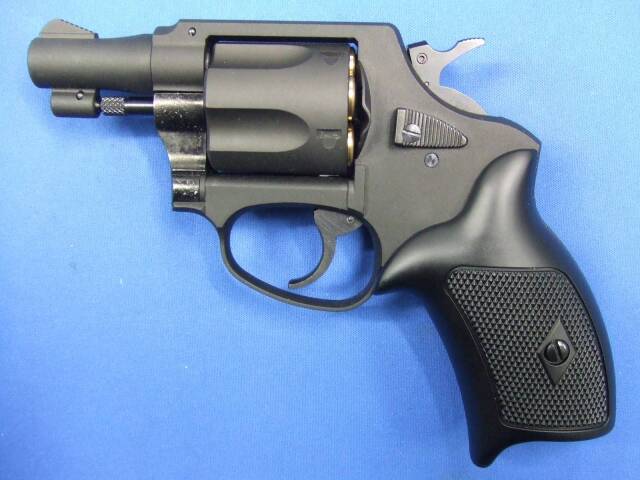 ポリスリボルバー 2インチ ブラック HW HWブラックグリップ仕様 リアルXカートリッジ　 | 　マルシン