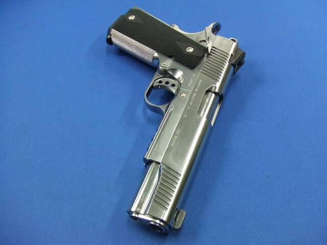 マルシン M1911-A1 TRP Satinet Silver 8mmガスガン マルシン] M1911-A1 TRP Satinet Silver 8mmBB (中古)｜エアガン.jp