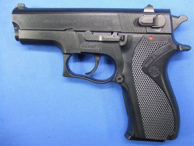 WESTERN ARMS S＆W M6904 コンバットマスター ガスガン WA] S&W M6904 コンバットマスター マットブラック 固定スライド