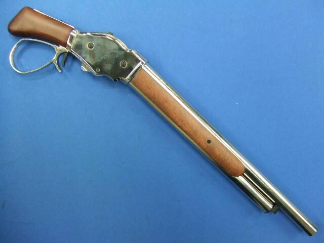 8日まで出品‼️マルシン M1887 ショットガン ソードオフ ガスガン マルシン M1887 ソードオフ 木製ストック 6mmBB ガスショット