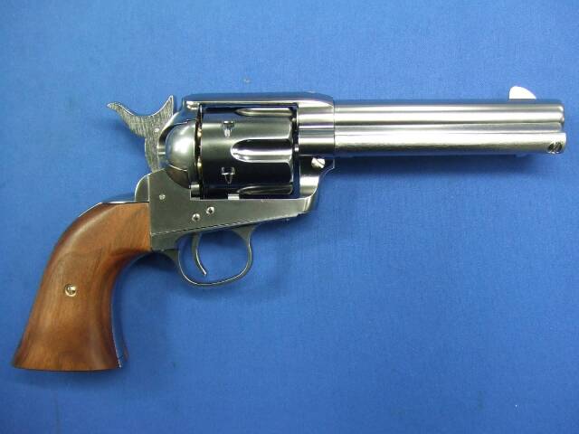 コルト SAA.45 シビリアン シルバー ABS 木製グリップ仕様　Xカートリッジ　 | 　マルシン