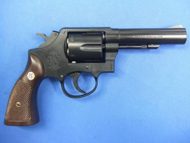 S&W M10 マットブラック ABS チェッカープラグリップ仕様 リアルXカートリッジ　 | マルシン